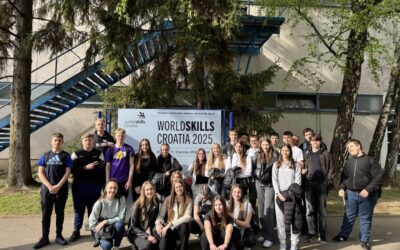 Posjet učenika osmih razreda natjecanju WorldSkills Croatia 2025.