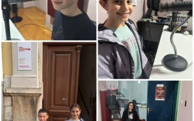 Učenici naše škole gostovali na Radiju Maestral