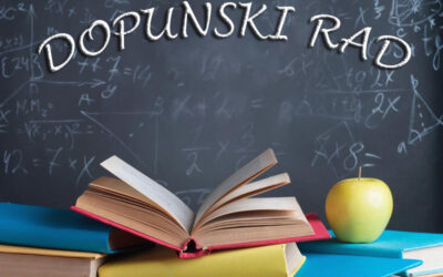 DOPUNSKI RAD – RASPORED